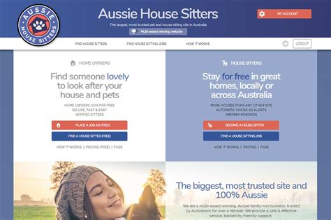 aussie house sitters website.